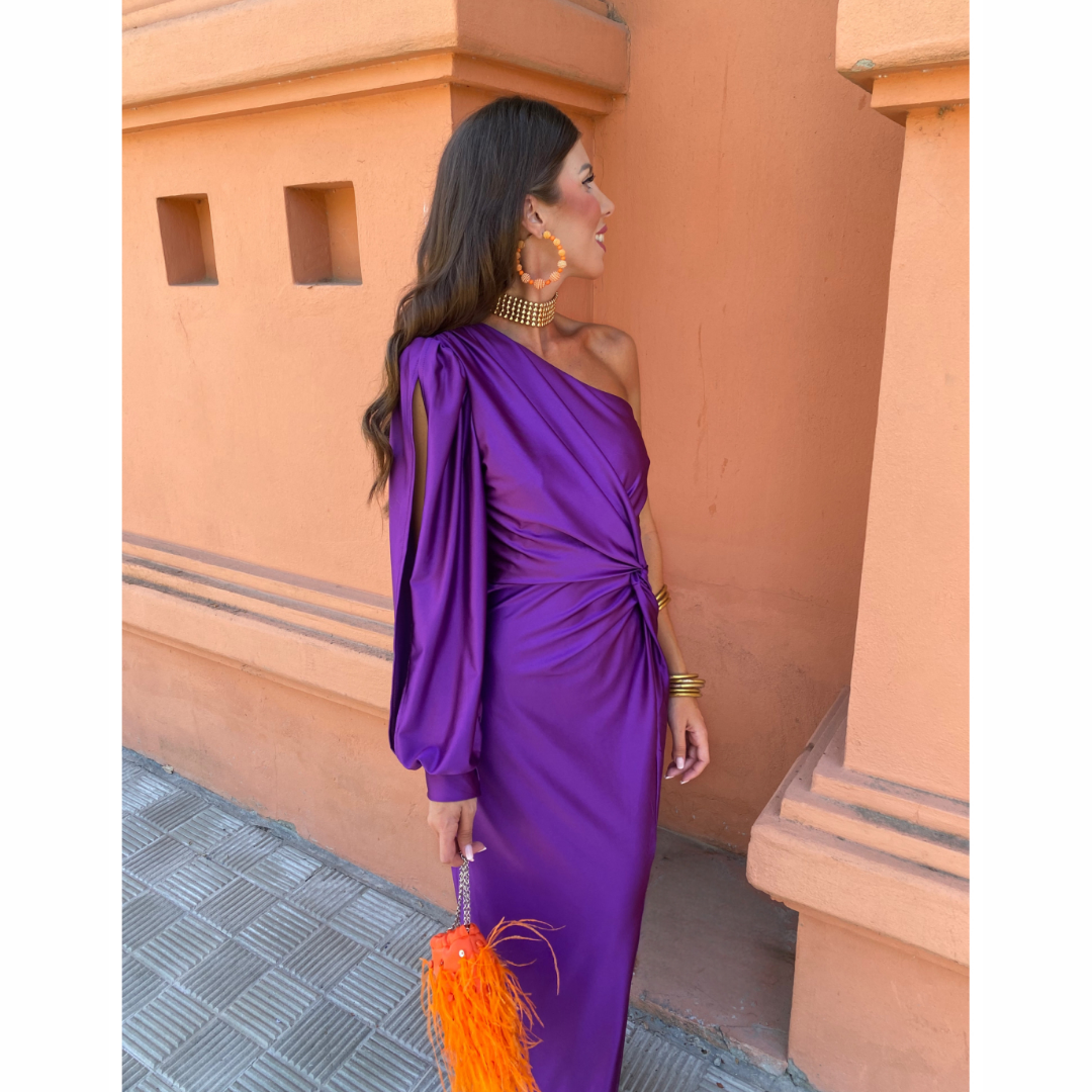 Callista | Sculpted Drape Gown