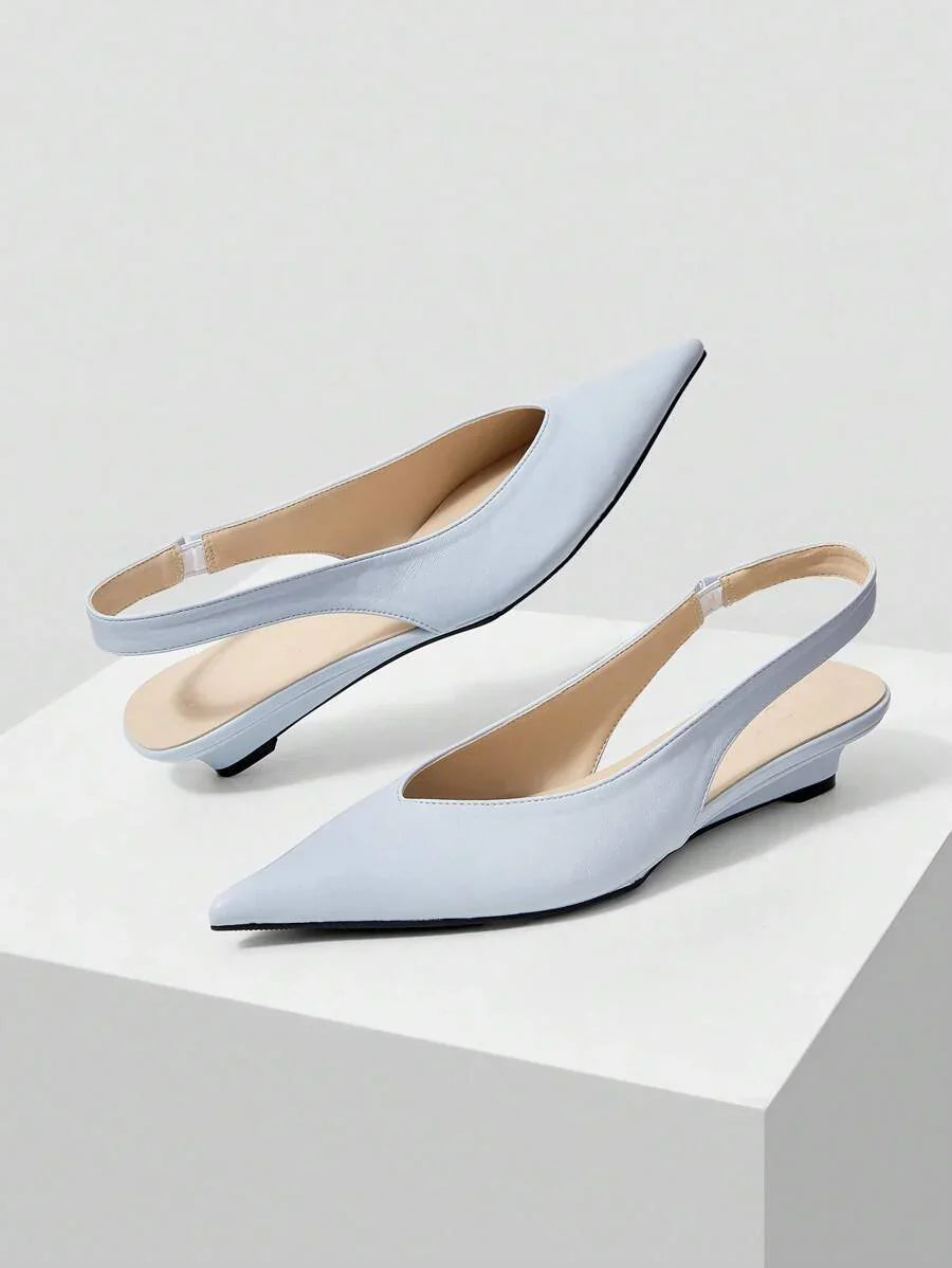 Léonie | Minimal Slingback Flats