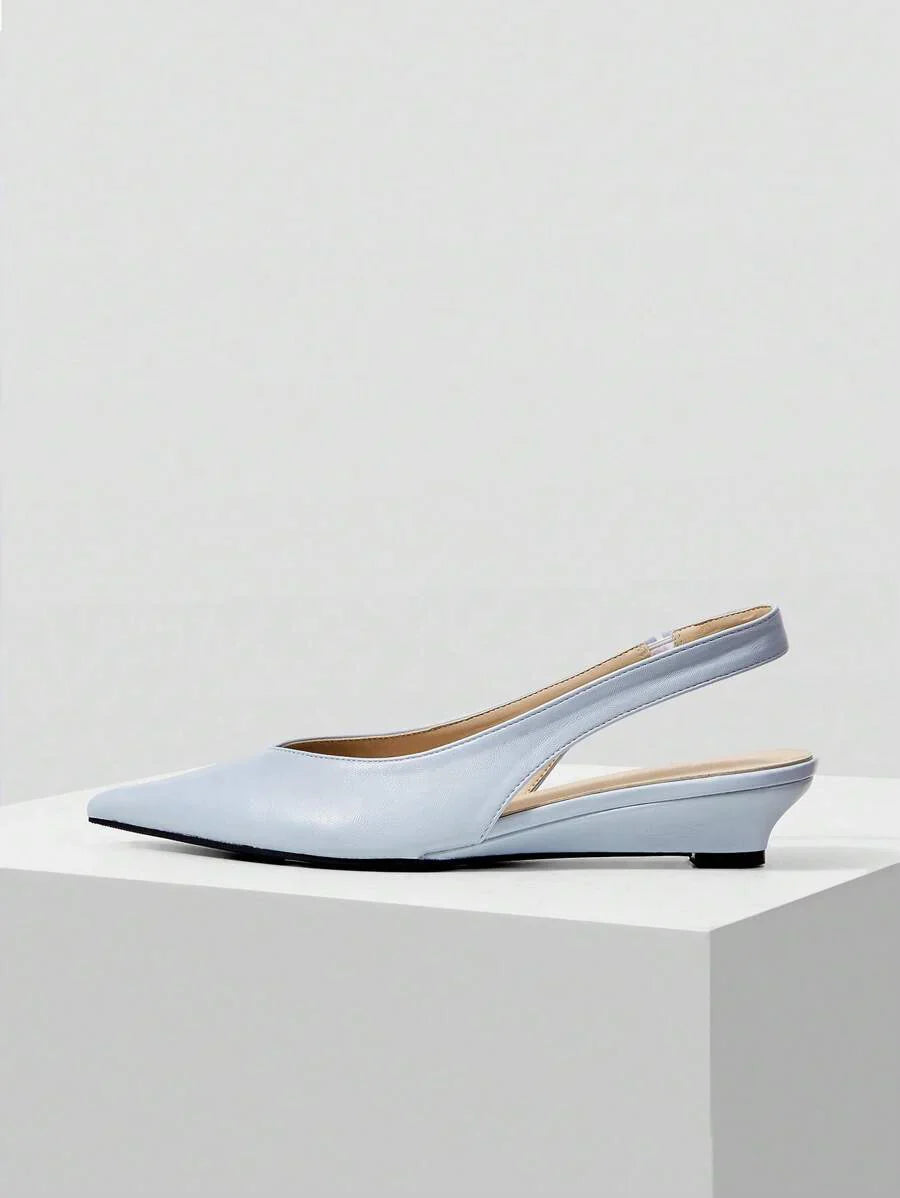 Léonie | Minimal Slingback Flats