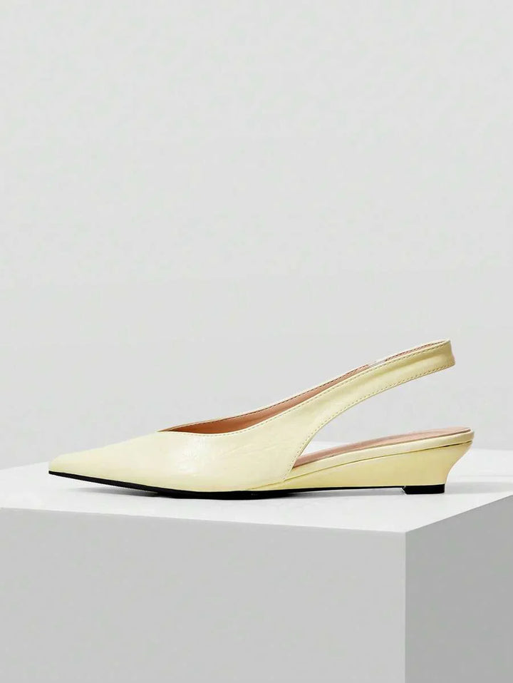 Léonie | Minimal Slingback Flats