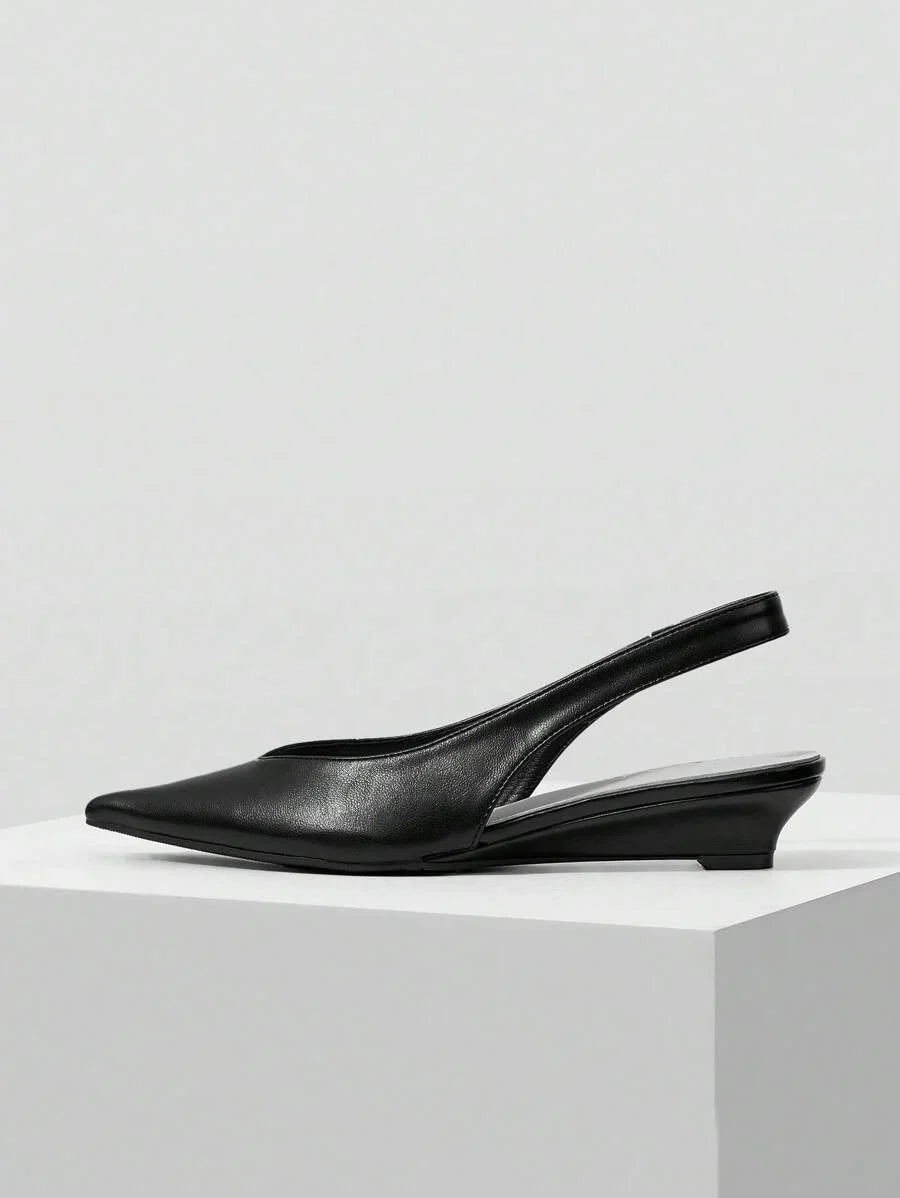 Léonie | Minimal Slingback Flats