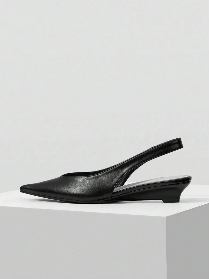 Léonie | Minimal Slingback Flats