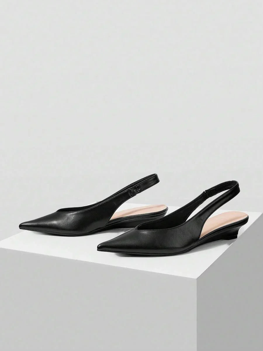 Léonie | Minimal Slingback Flats