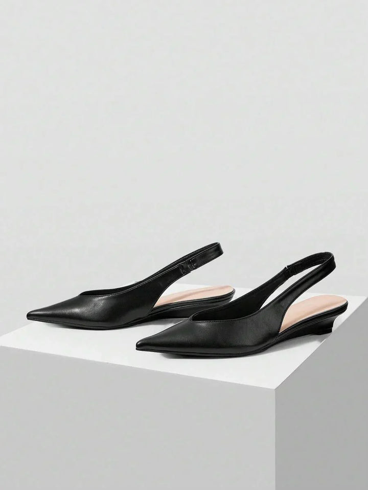 Léonie | Minimal Slingback Flats