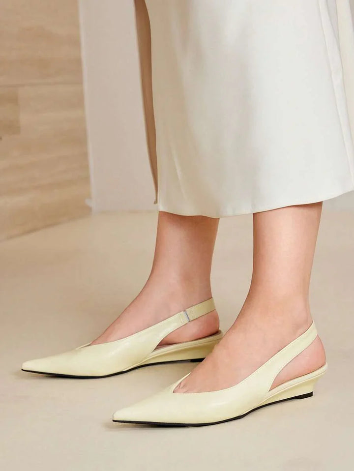 Léonie | Minimal Slingback Flats
