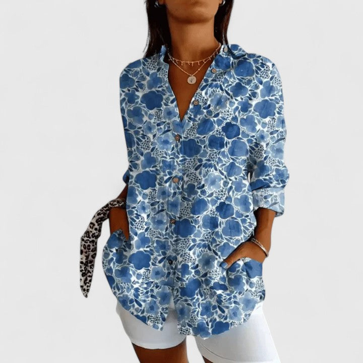 Flora | Chic Floral Blouse