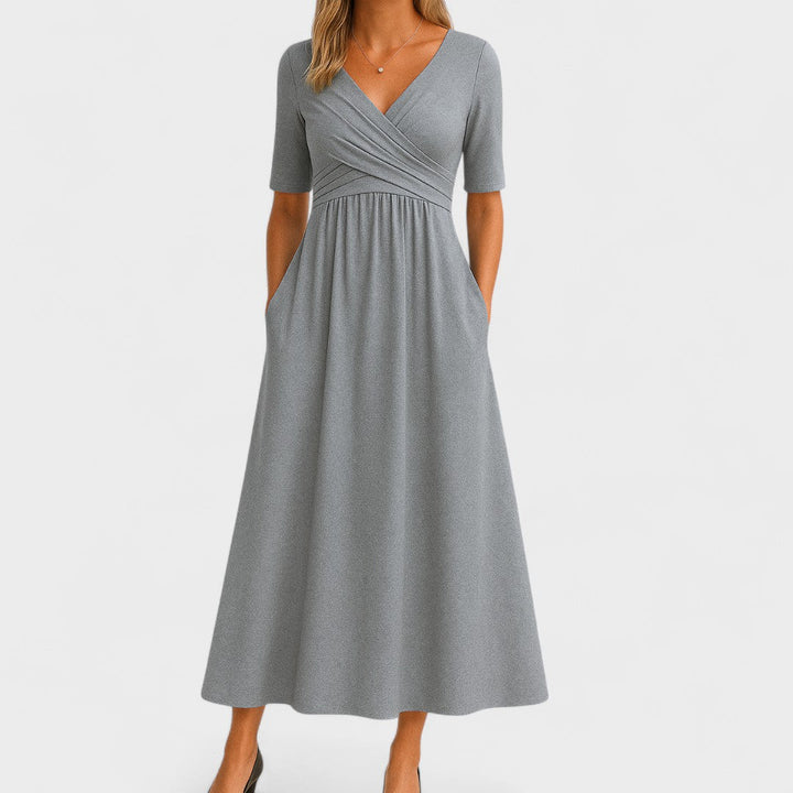 Malène | Everyday Wrap Midi Dress