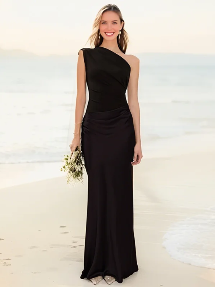 Alouette | One-Shoulder Maxi Dress