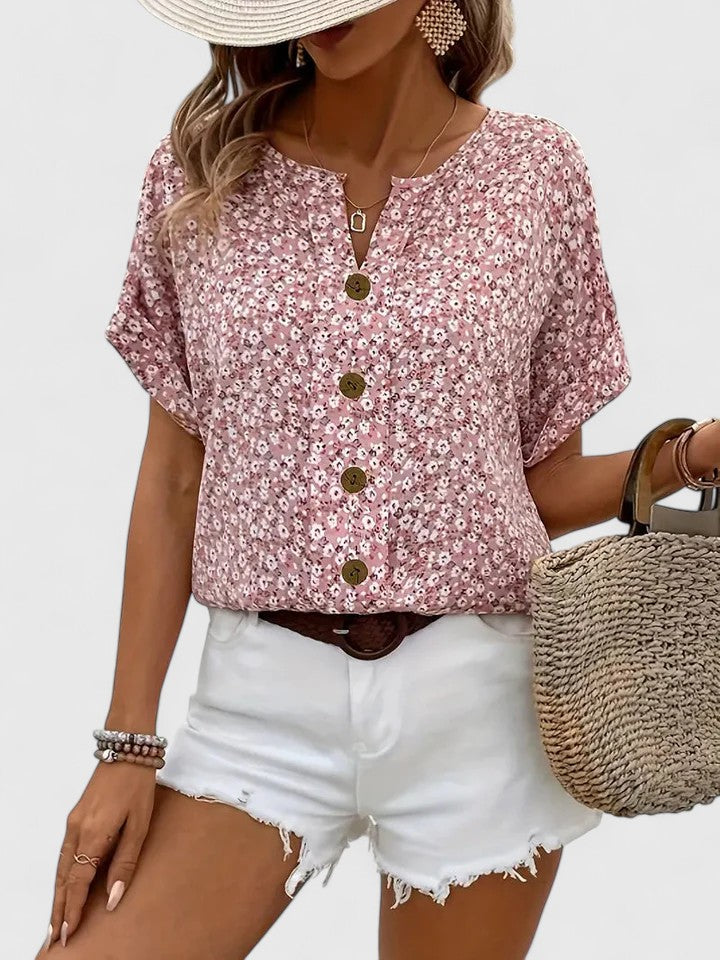 Flora | Chic Floral Summer Top
