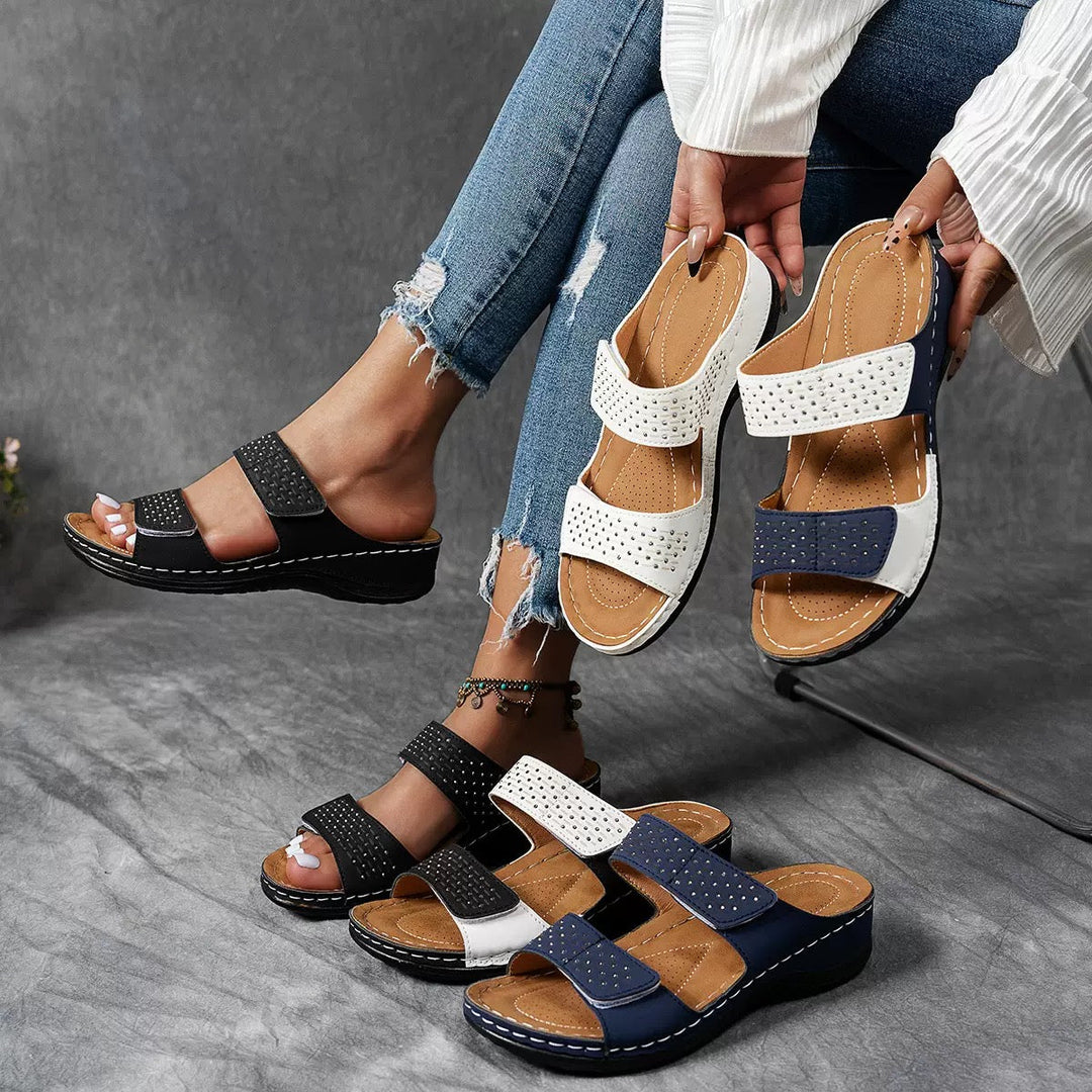 Ortholuxe™ – Breathable orthopedic slip-on sandals