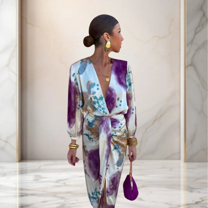 Isolde | Sculpted Drape Gown