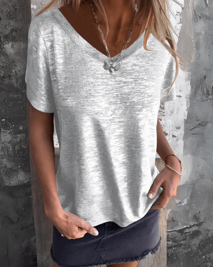 Ella | Graceful Sleeve Everyday Tee