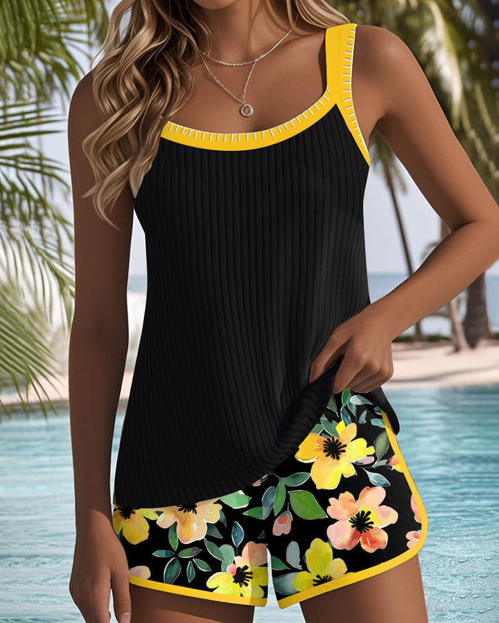 Liora | Tidal Garden Tankini