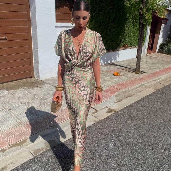 Odette | Sculpted Drape Gown