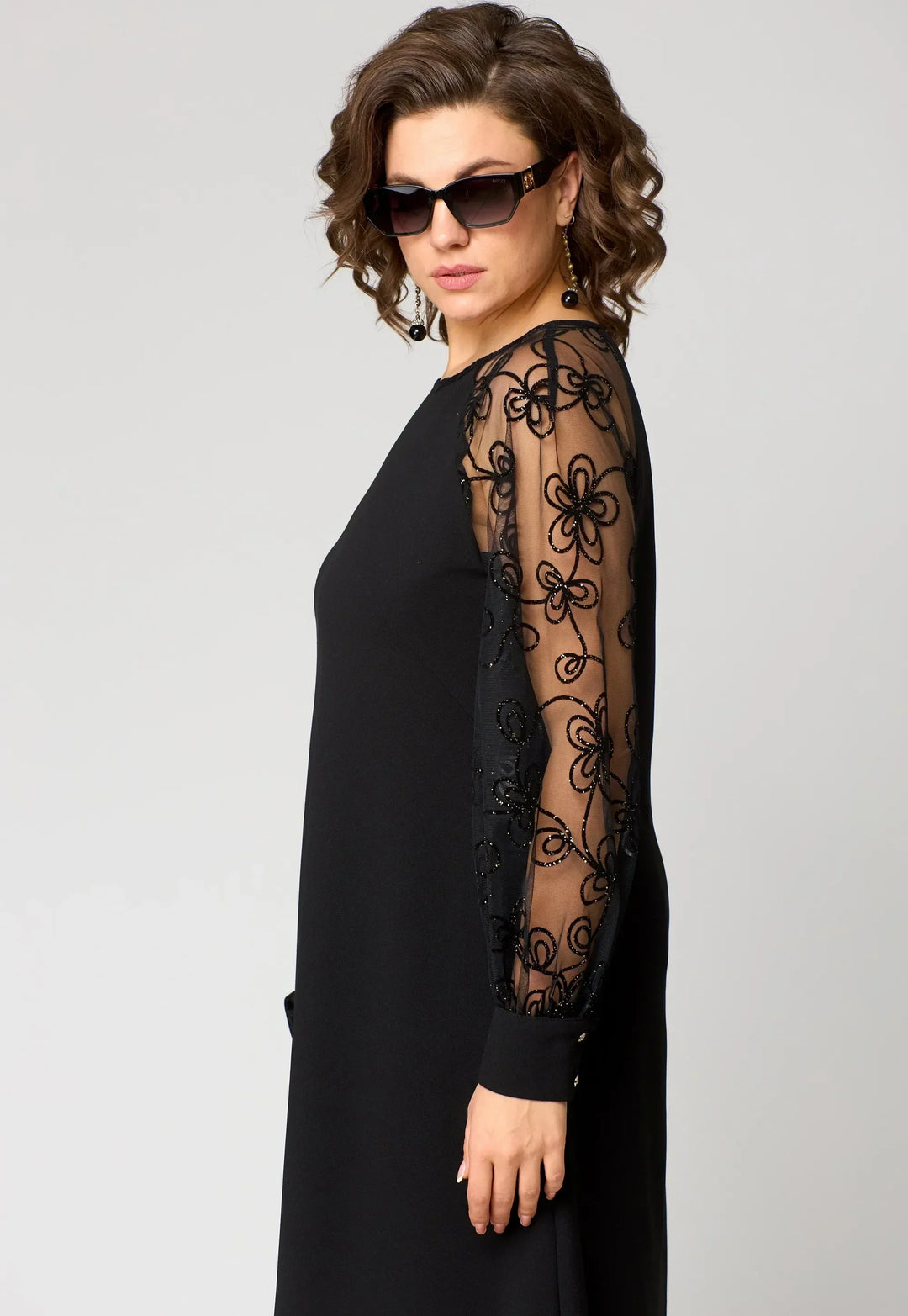 Elara | Lace A-Line Dress
