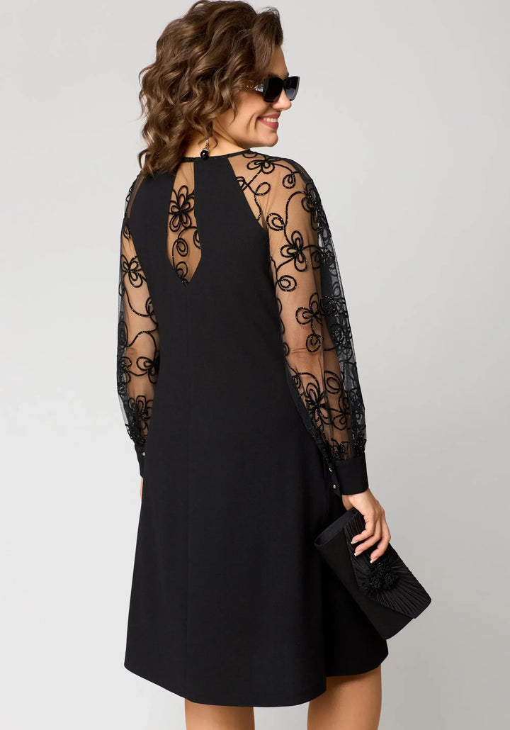 Elara | Lace A-Line Dress