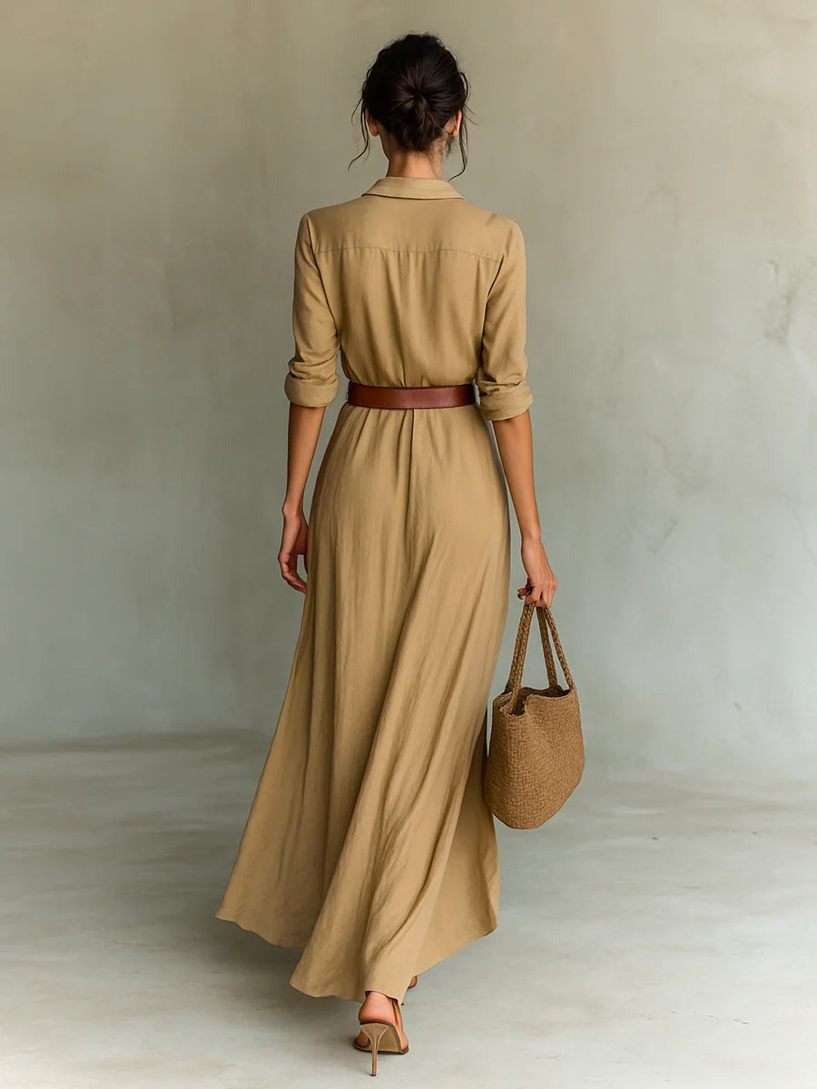 Sarai | Wanderer Maxi Shirt Dress