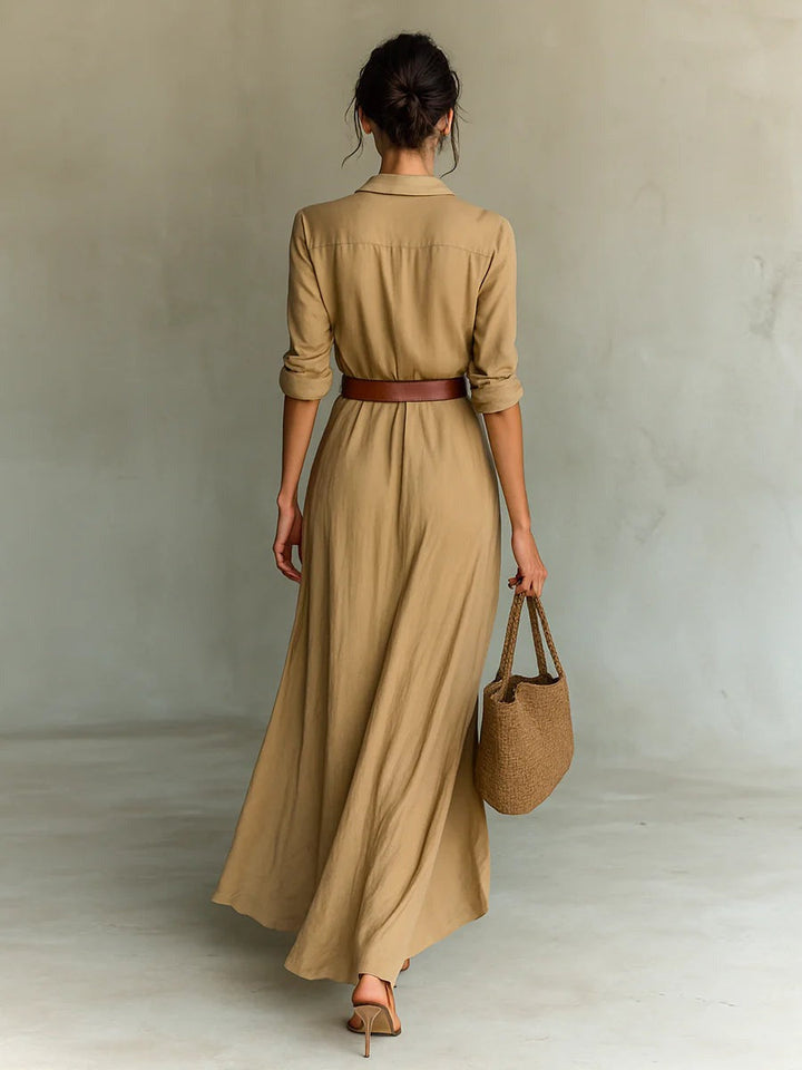 Sarai | Wanderer Maxi Shirt Dress
