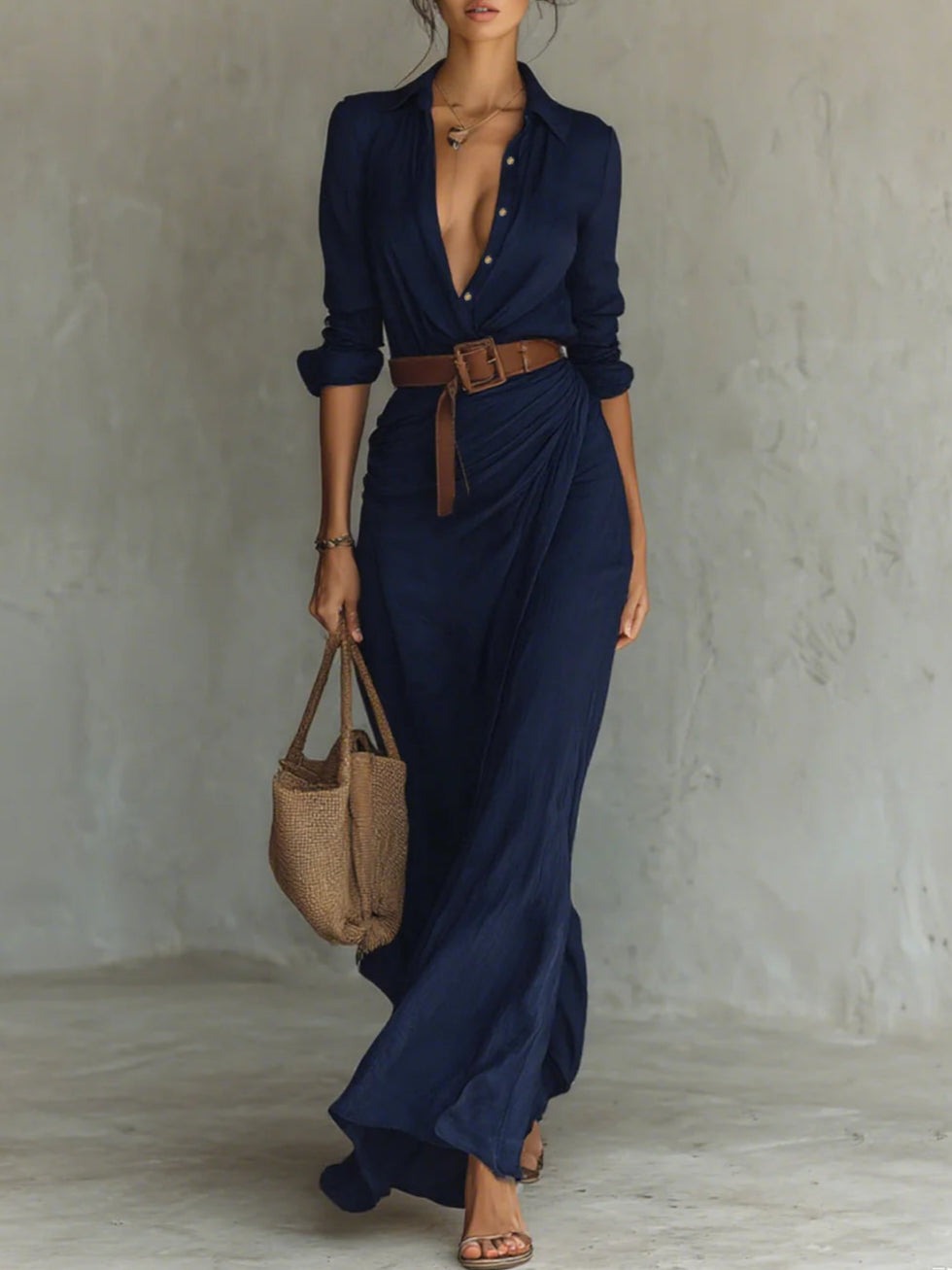 Sarai | Wanderer Maxi Shirt Dress