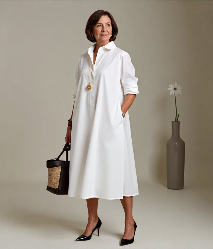 Eveline | Refined Shirt Dress