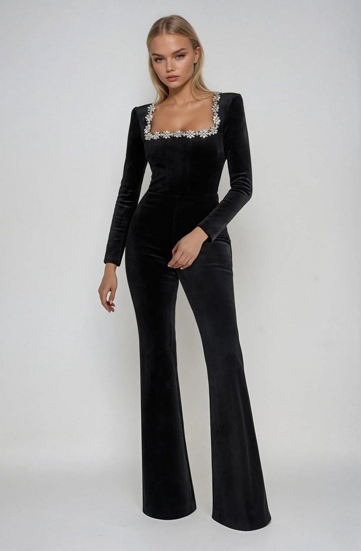Aurelia | Elegant Embellished Jumpsuit