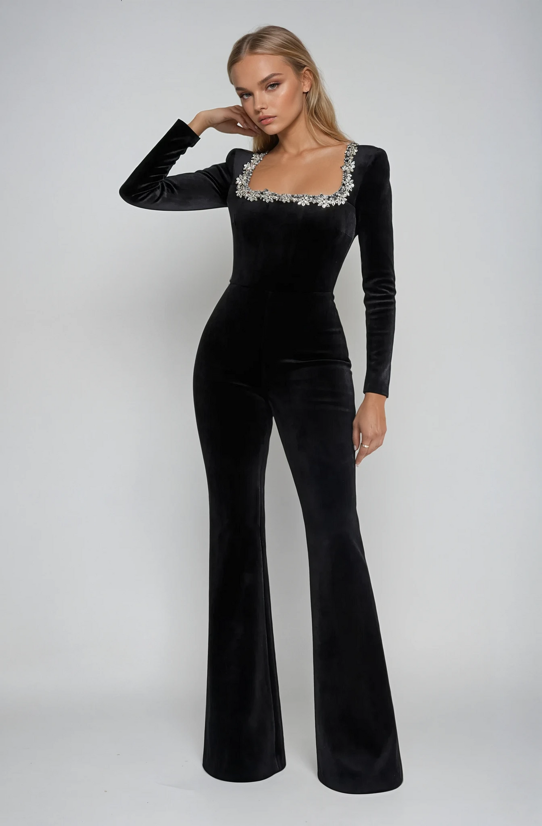 Aurelia | Elegant Embellished Jumpsuit