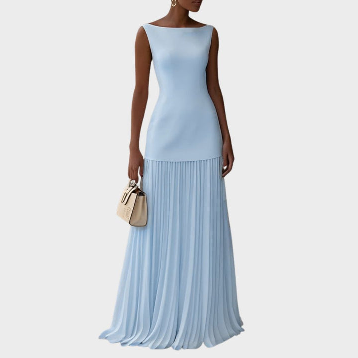 Seraphine | Pleated Evening Dress
