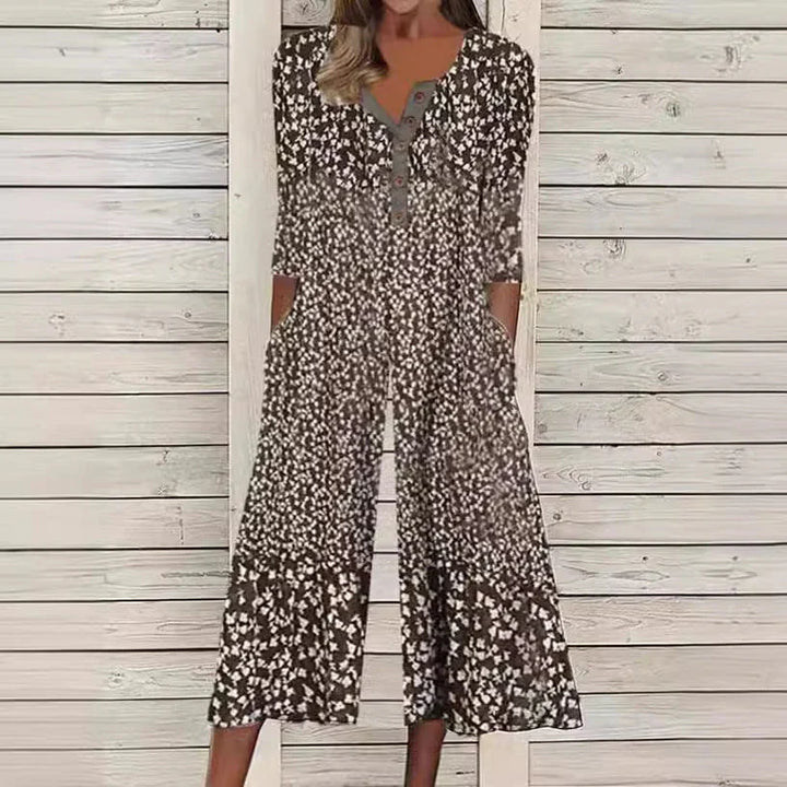 Marina | Cassidy Button-Front Jumpsuit