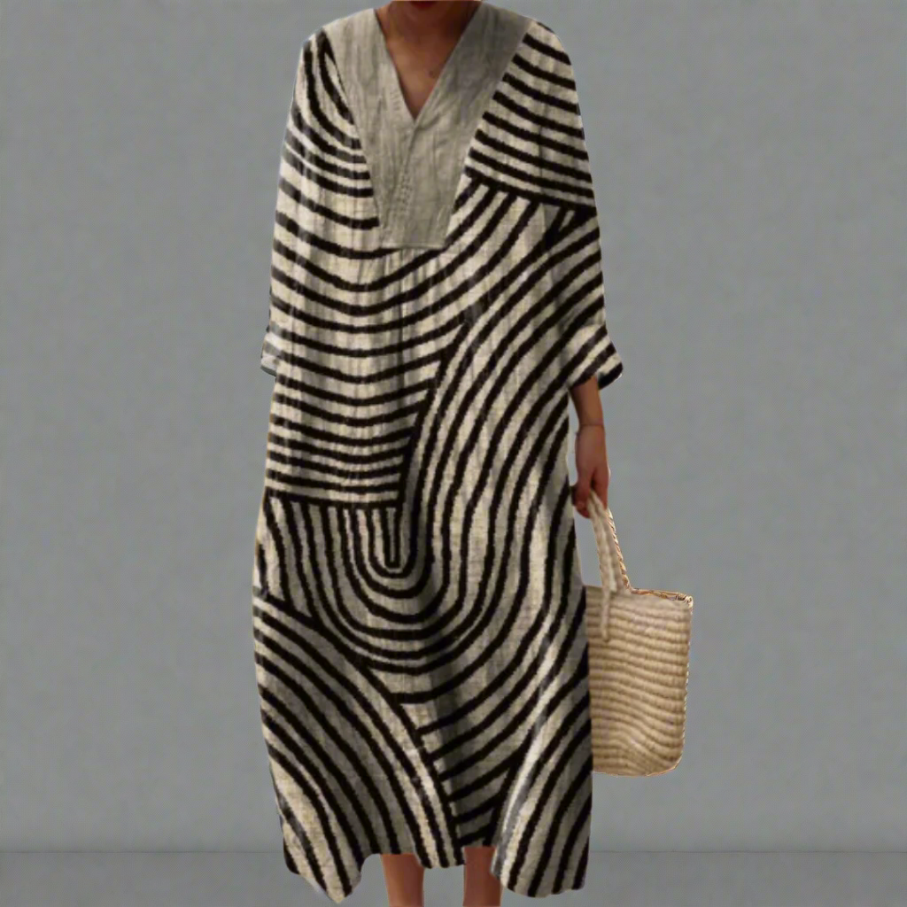 Noémie | Heritage Patchwork Dress