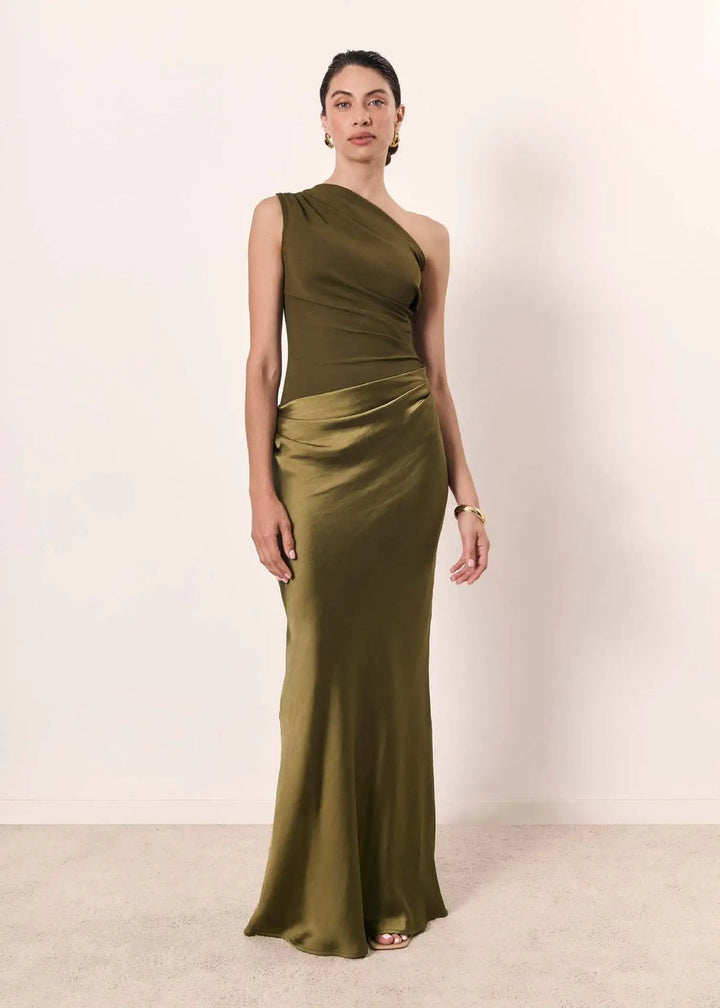 Alouette | One-Shoulder Maxi Dress