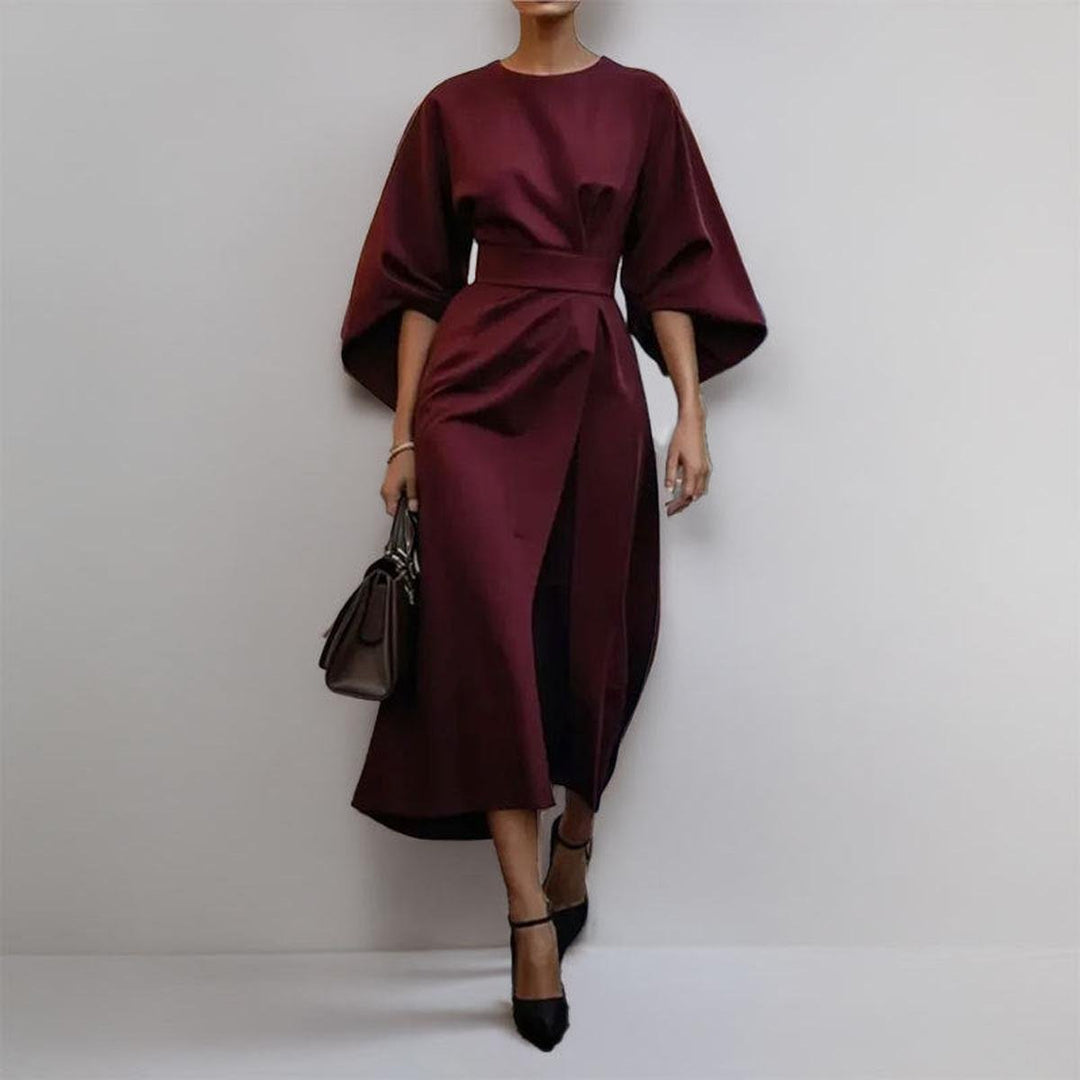 Elowyn | Batwing-Sleeve Maxi Dress