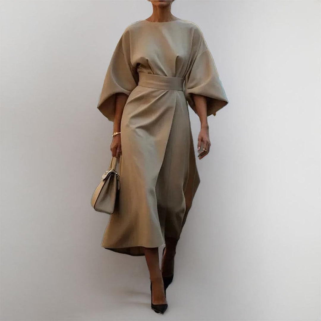 Elowyn | Batwing-Sleeve Maxi Dress