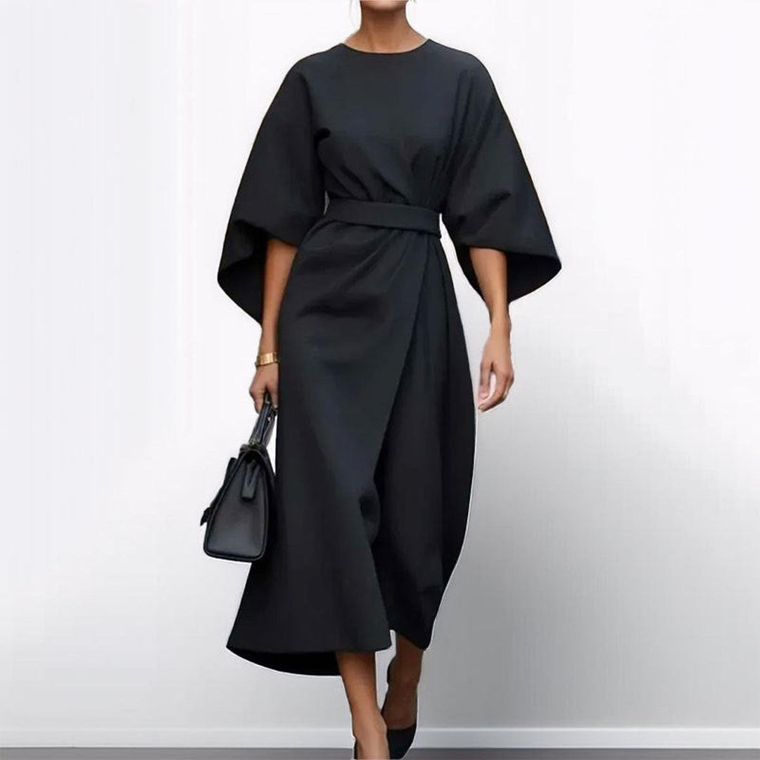 Elowyn | Batwing-Sleeve Maxi Dress