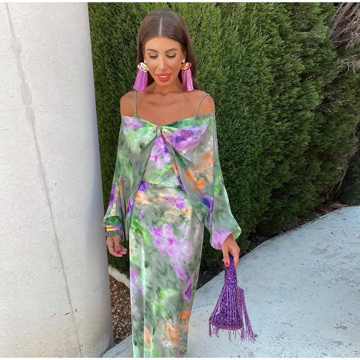 Seren | Sculpted Drape Gown