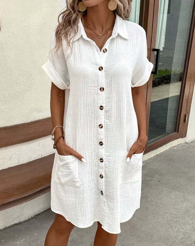 Amara | Sunlit Shirt Dress