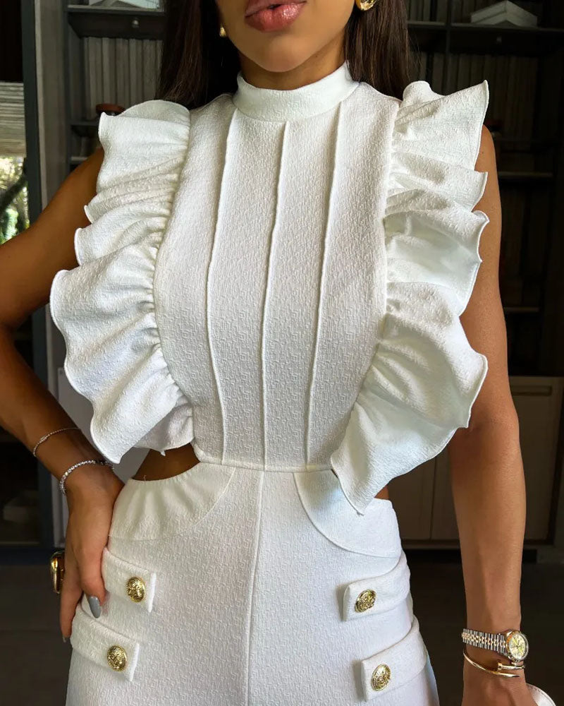 Liora | Sculpted Elegant Jumpsuit