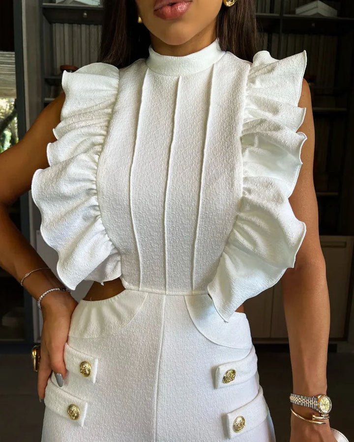 Liora | Sculpted Elegant Jumpsuit