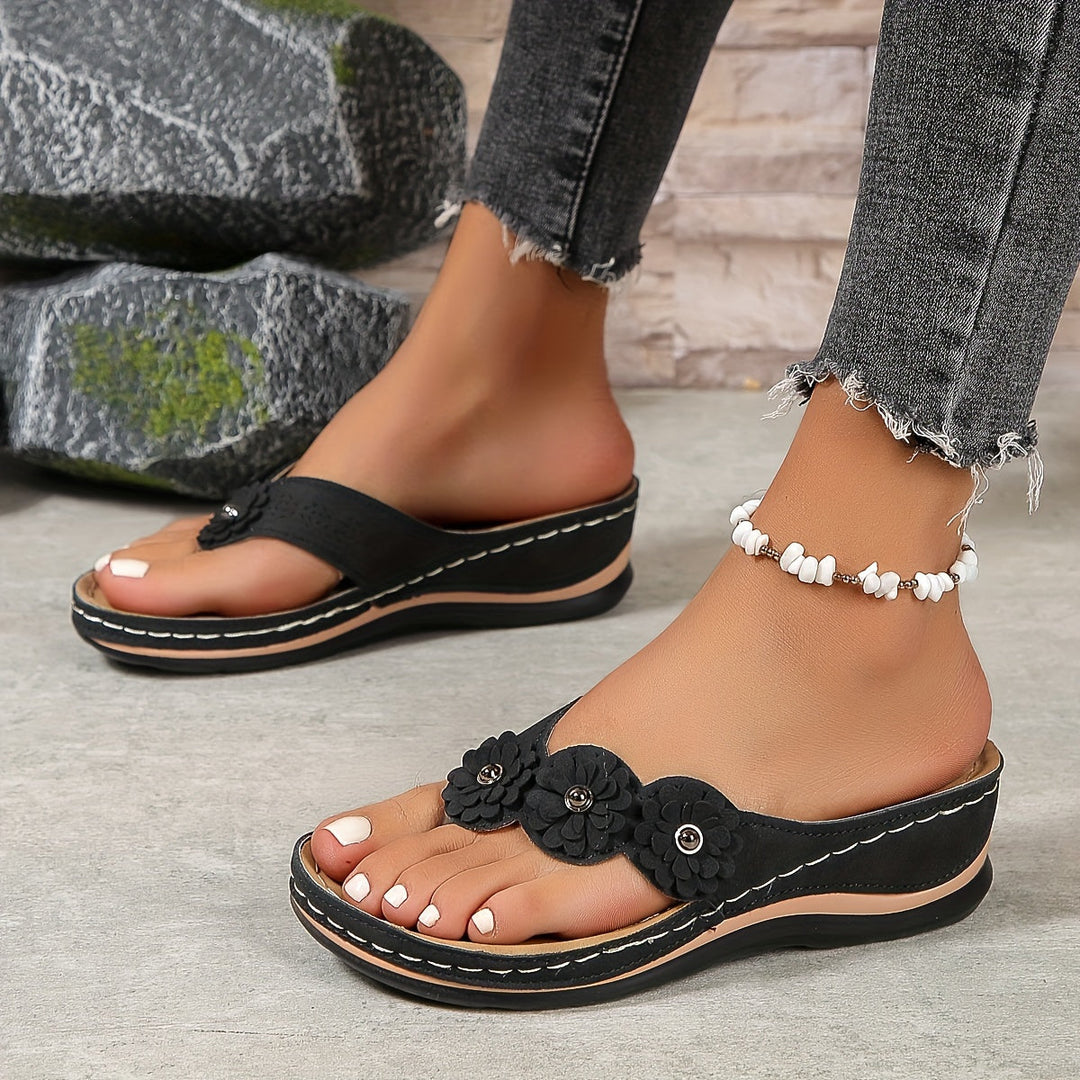 Ava - Cushioned Open-Toe Sandals