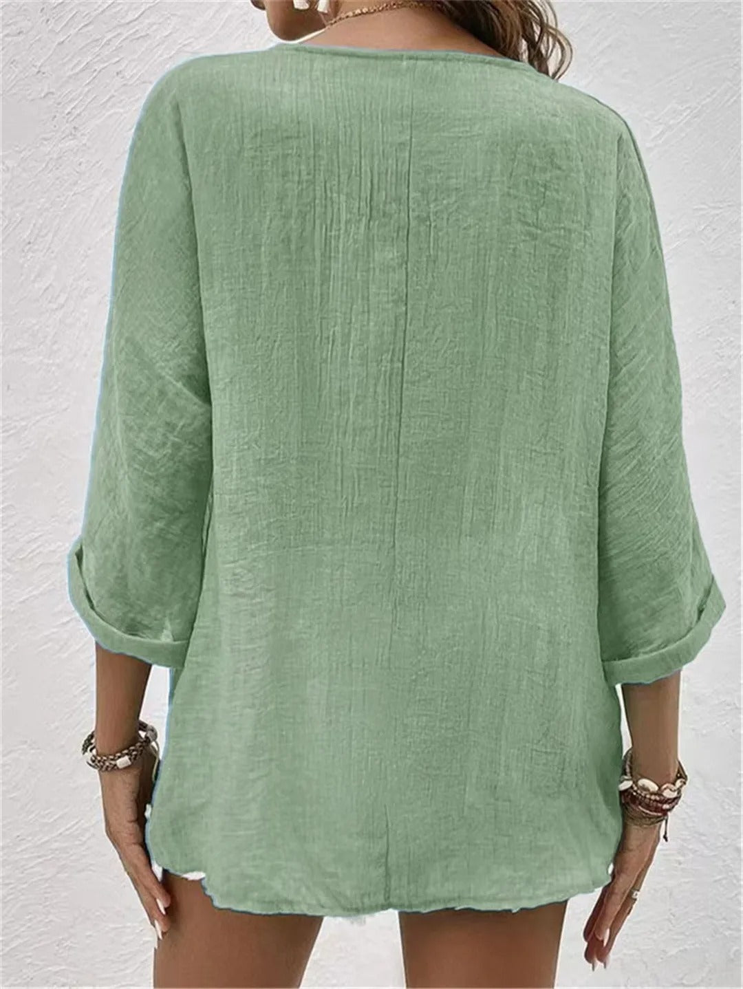 Lana | Lightweight Everyday Linen-Feel Top