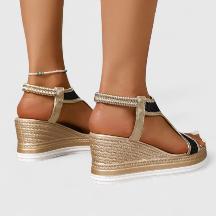 Seraphine | Gilded Breeze Sandal