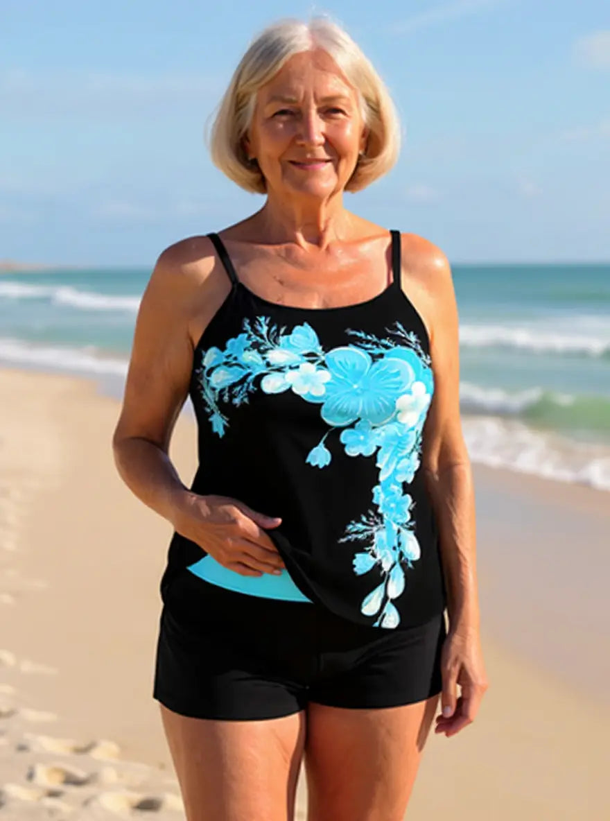 Serena | Coastal Petal Tankini