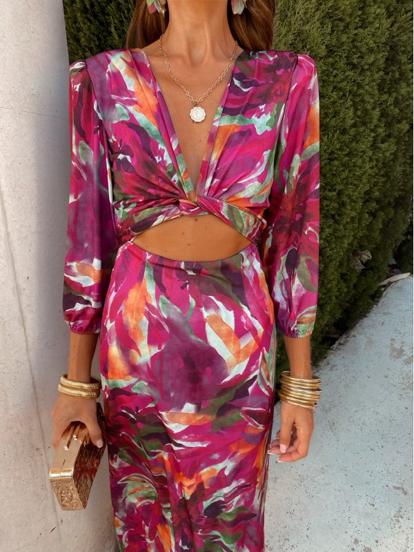 Solenne | Sculpted Drape Gown